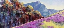 View of Table Mountain - Springtime | 2022 | Oil on Canvas | 40 x 60 cm